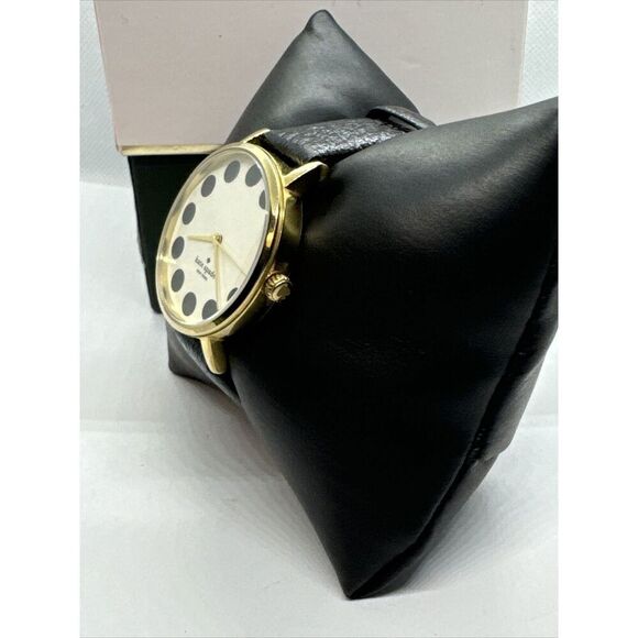 Kate Spade New York 0107 Women\'s Black Leather Analog Dial Quartz Watch JNA166 main image 11